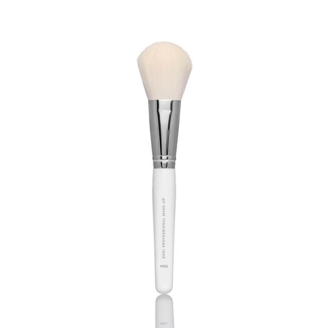 Powder Brush W02 (Bristle: Nylon with Natural Bristles)